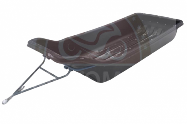 Сани-волокуши снегоходные 1700 с отбойником, накладками, демпфером (1,7х0,7х0,37)