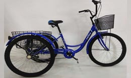 Велосипед 26" 3-х колесный Delta traike