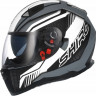 Шлем интеграл SHIRO SH-881sv, MOTEGI 2, цвет MATT BLACK WHITE, размер L