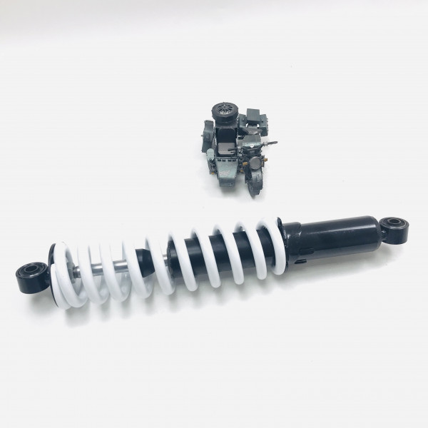 Амортизатор задний (L-370mm, D1-21mm, d1-10mm, D2-21mm, d2-10mm) СOMMANDER SPARK (306001061001)