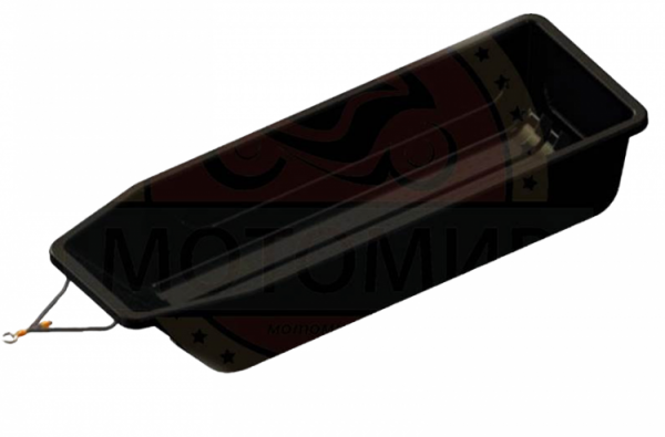 Сани-волокуши снегоходные 2000 сотбойником, накладками и демпфером (2300 x 750/500 x 620) мм