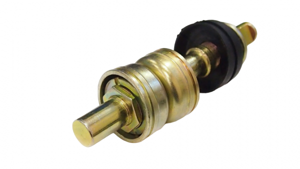 Кареточный узел велосипеда в сборе (резьбовой, подшипники 3/16*9, чашки D:31мм)