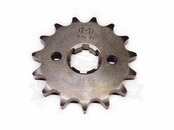 Звезда 15 зубов 428 d18-20 2х34 цепи ведущая Intruder 200