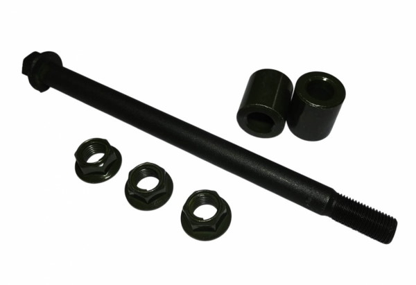 Ось переднего колеса M14х1.5х217мм в сборе с гайкой Cobra SRM