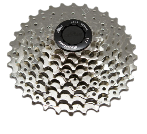 Кассета велосипеда 8 скоростей 11-32T сталь хромированная