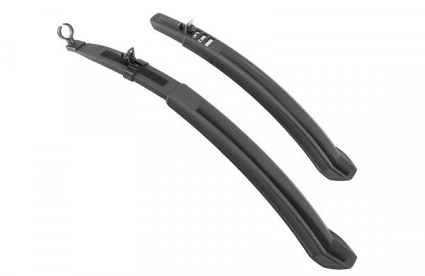 Крылья для велосипеда (щитки) 26" пластик, черные XH-B526 Stels