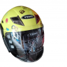 Шлем открытый YM-622 Yamapa флюор размер L с антикрылом