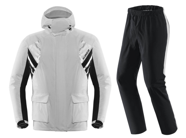 Дождевик Scoyco RC09 серый с черным р-р  M