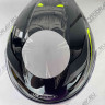 Шлем интеграл COBRA JK315, черный, с серой графикой, размеры L