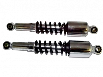 Амортизатор задний (L-340mm, D1-21mm, d1-12mm, D2-21mm, d2-10mm) Альфа улучшенные, масляный (ТЮНИНГ)