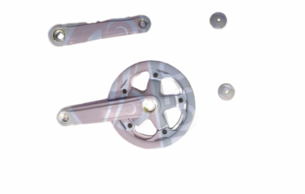 Шатуны для велосипеда 36Тх150 мм, серый, под квадрат (пара)