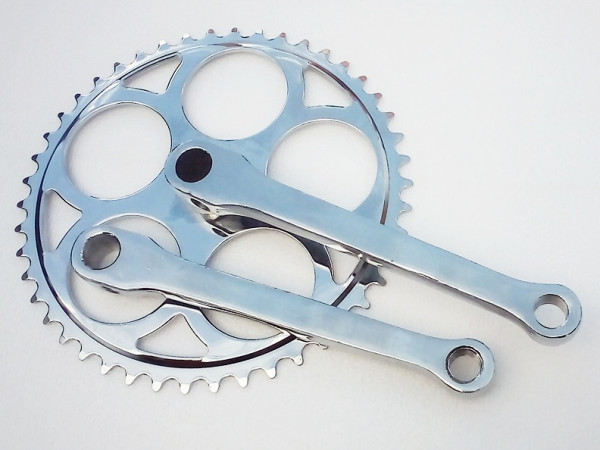 Шатуны для велосипеда 38Тх165 мм, толщина 2,5мм (ESCWC-05)