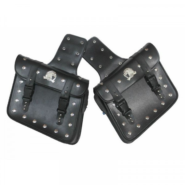 Сумки кожанные седельные комплект